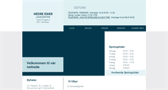 Desktop Screenshot of nedreeikerlegesenter.no
